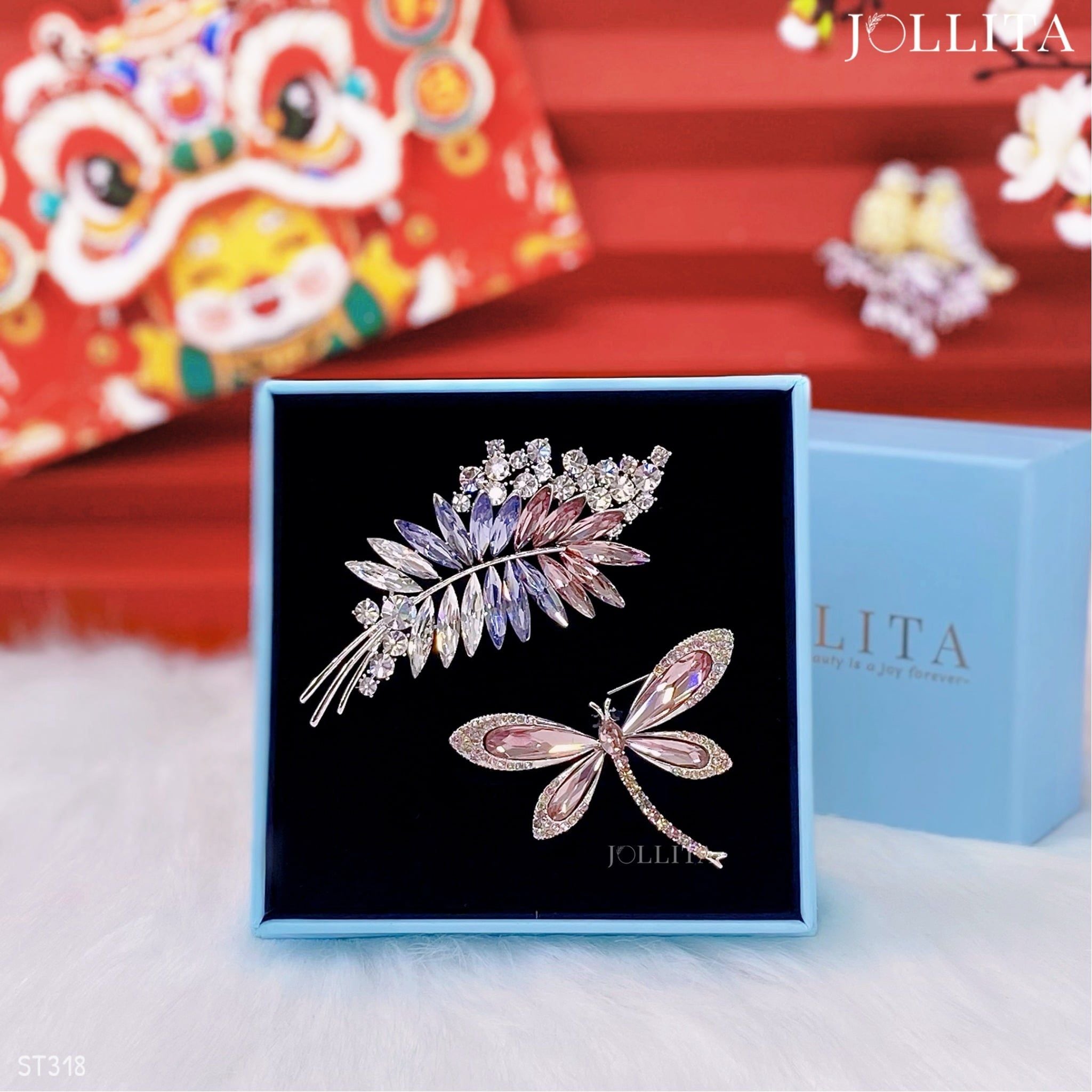  Set quà Tết 2026 Trâm cài áo cao cấp sang trọng 318 