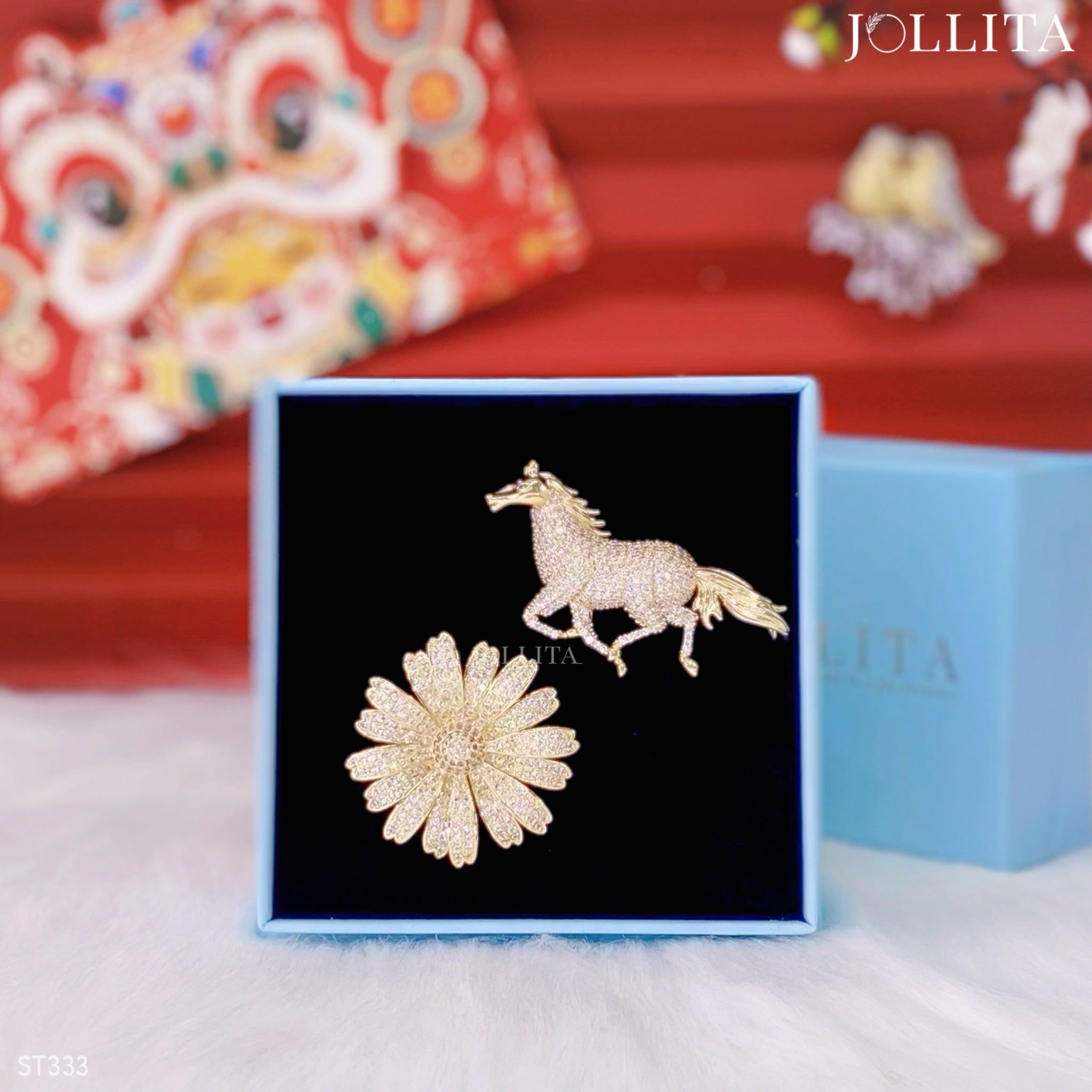  Set quà Tết 2026 Trâm cài áo cao cấp sang trọng 333 