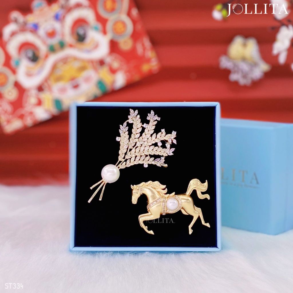  Set quà Tết 2026 Trâm cài áo cao cấp sang trọng 334 