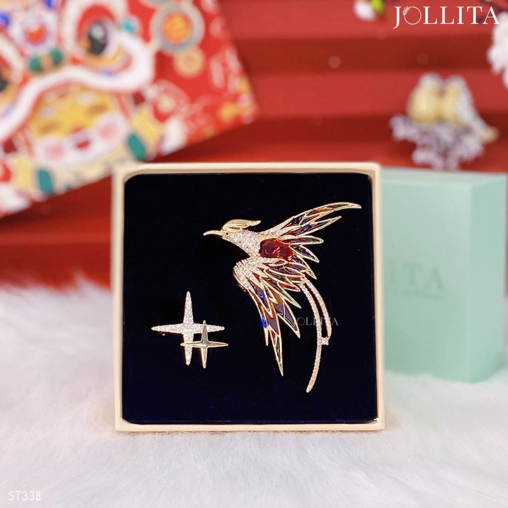  Set quà Tết 2026 Trâm cài áo cao cấp sang trọng 338 