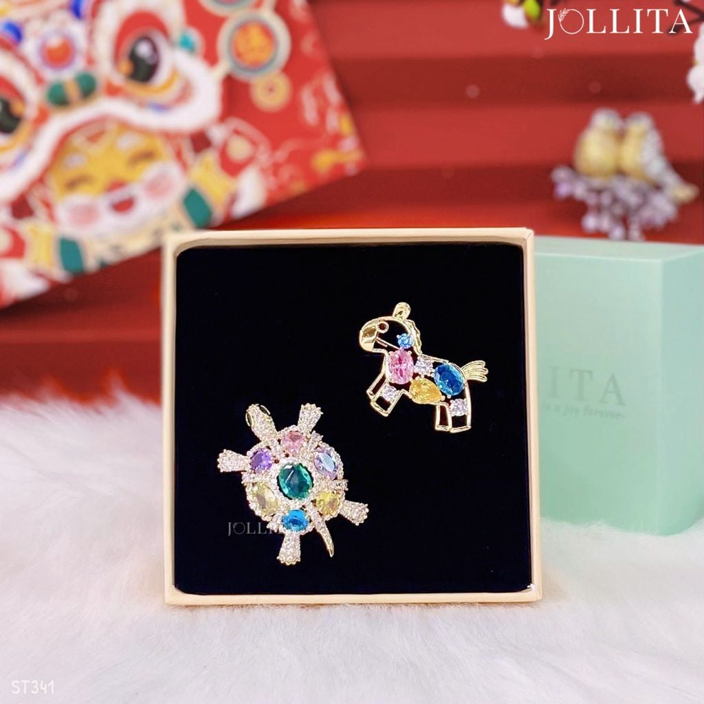  Set quà Tết 2026 Trâm cài áo cao cấp sang trọng 341 