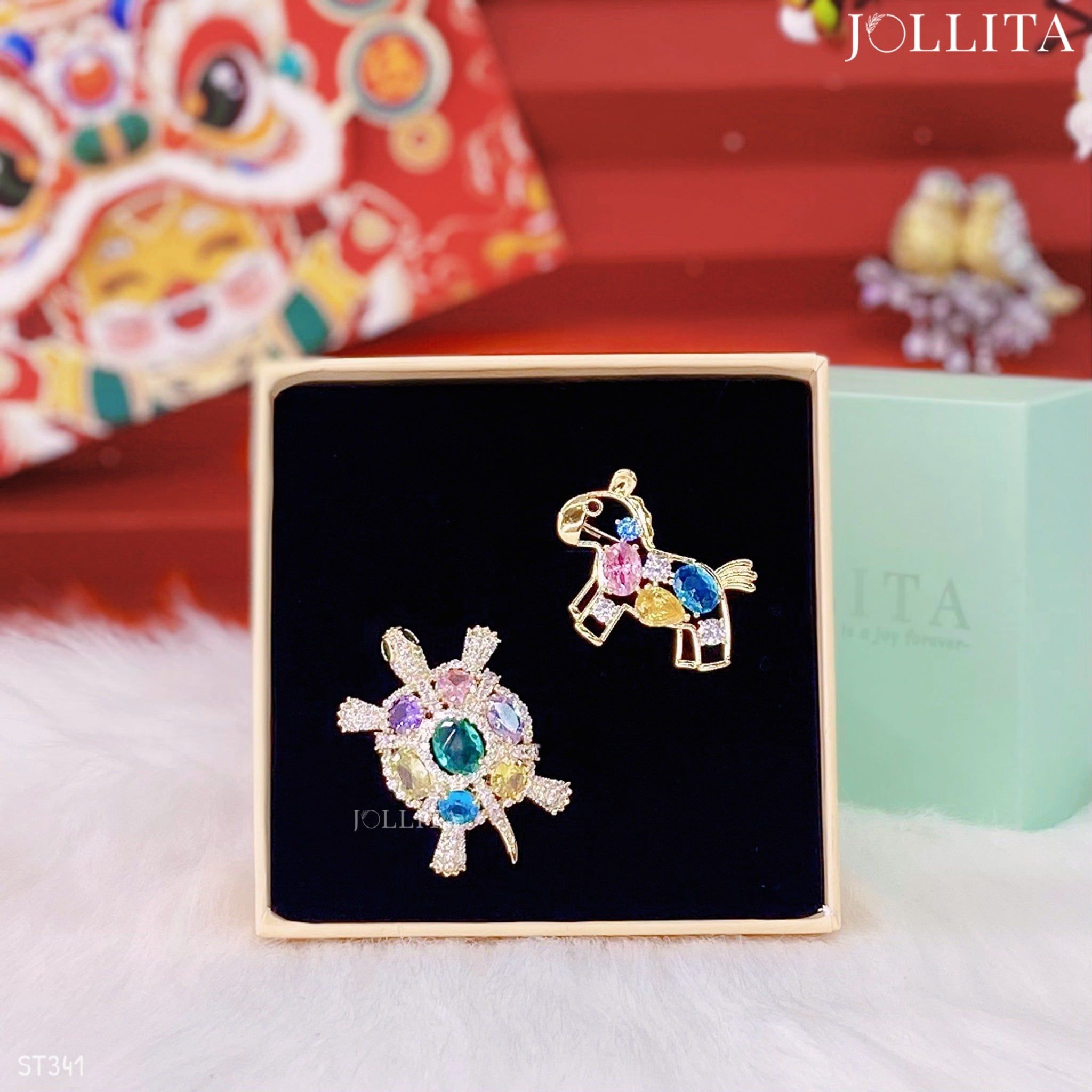  Set quà Tết 2026 Trâm cài áo cao cấp sang trọng 341 