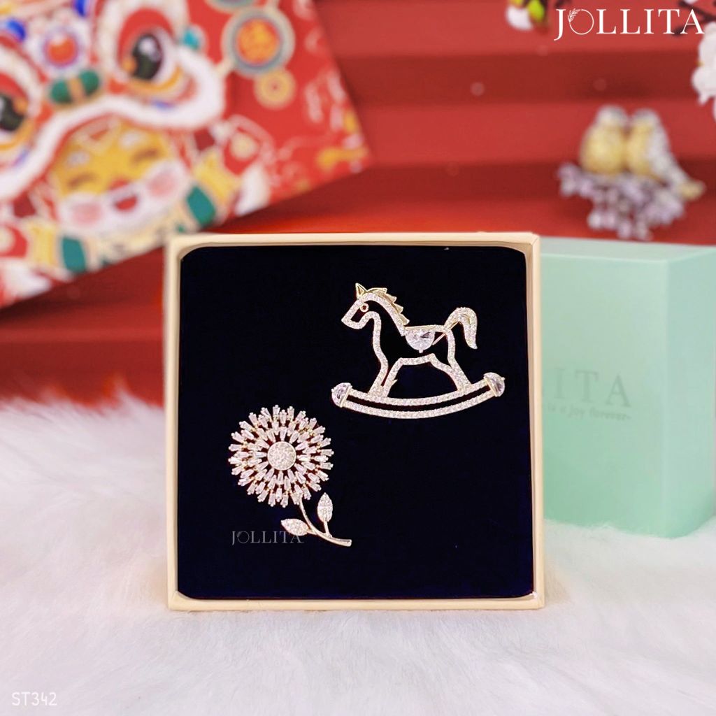  Set quà Tết 2026 Trâm cài áo cao cấp sang trọng 342 