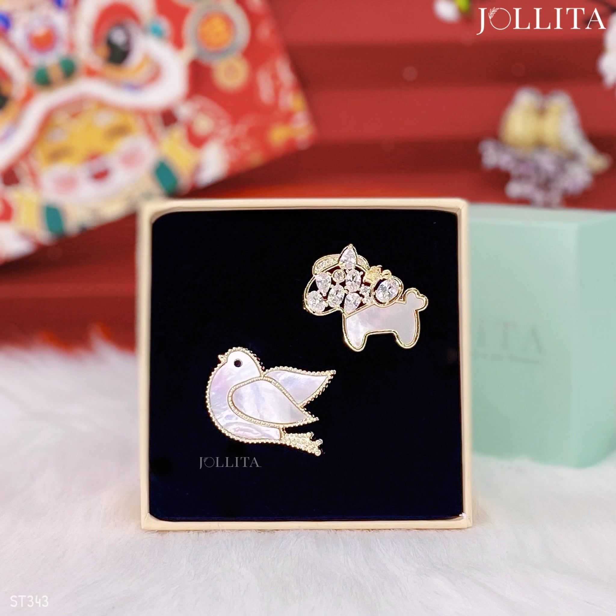  Set quà Tết 2026 Trâm cài áo cao cấp sang trọng 343 