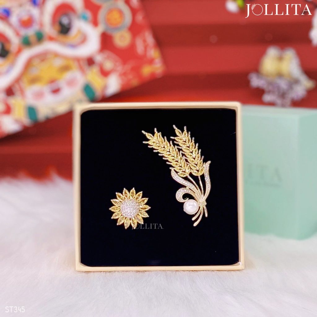  Set quà Tết 2026 Trâm cài áo cao cấp sang trọng 345 