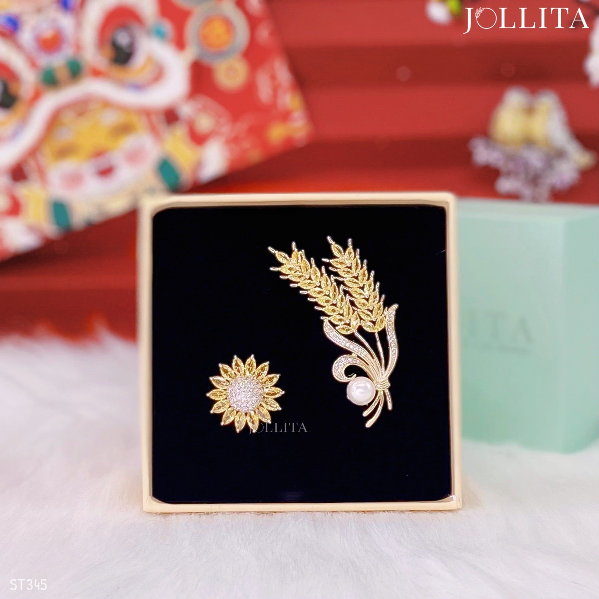  Set quà Tết 2026 Trâm cài áo cao cấp sang trọng 345 