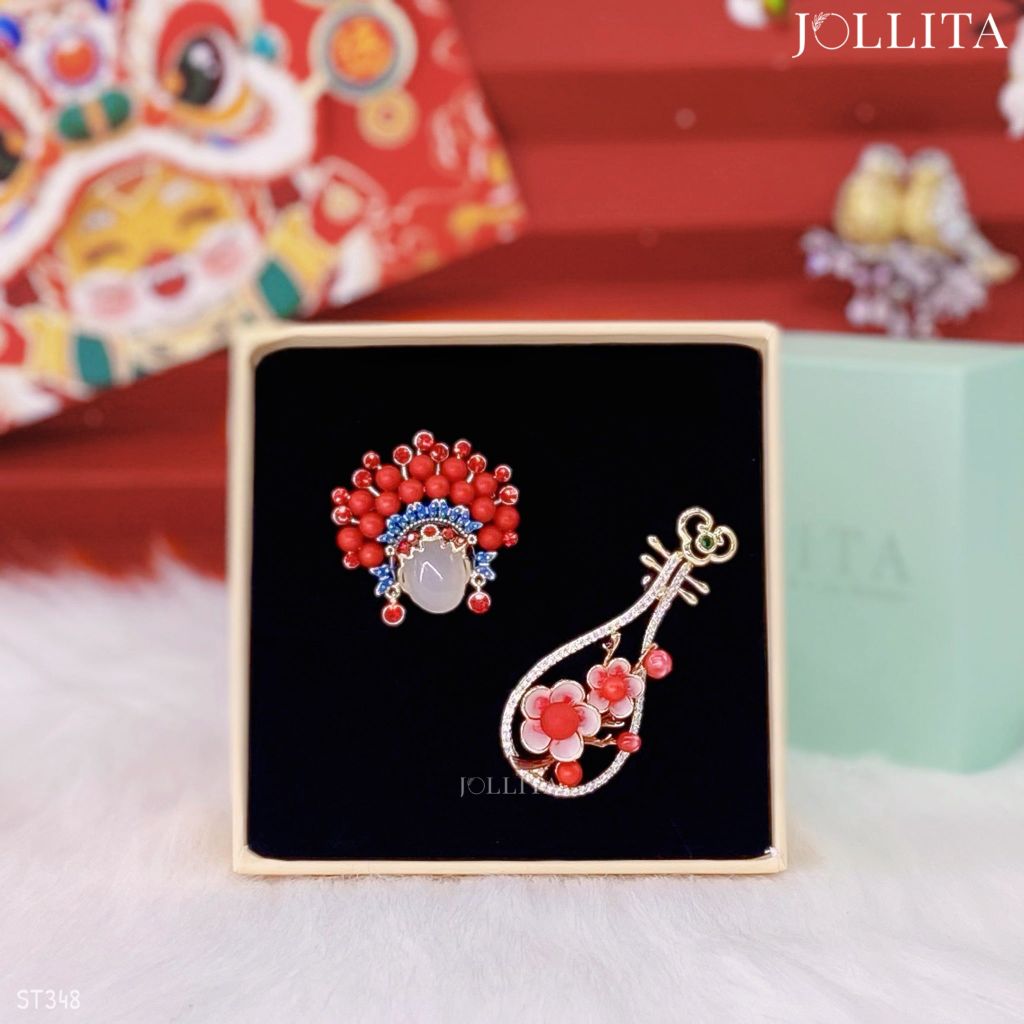  Set quà Tết 2026 Trâm cài áo cao cấp sang trọng 348 