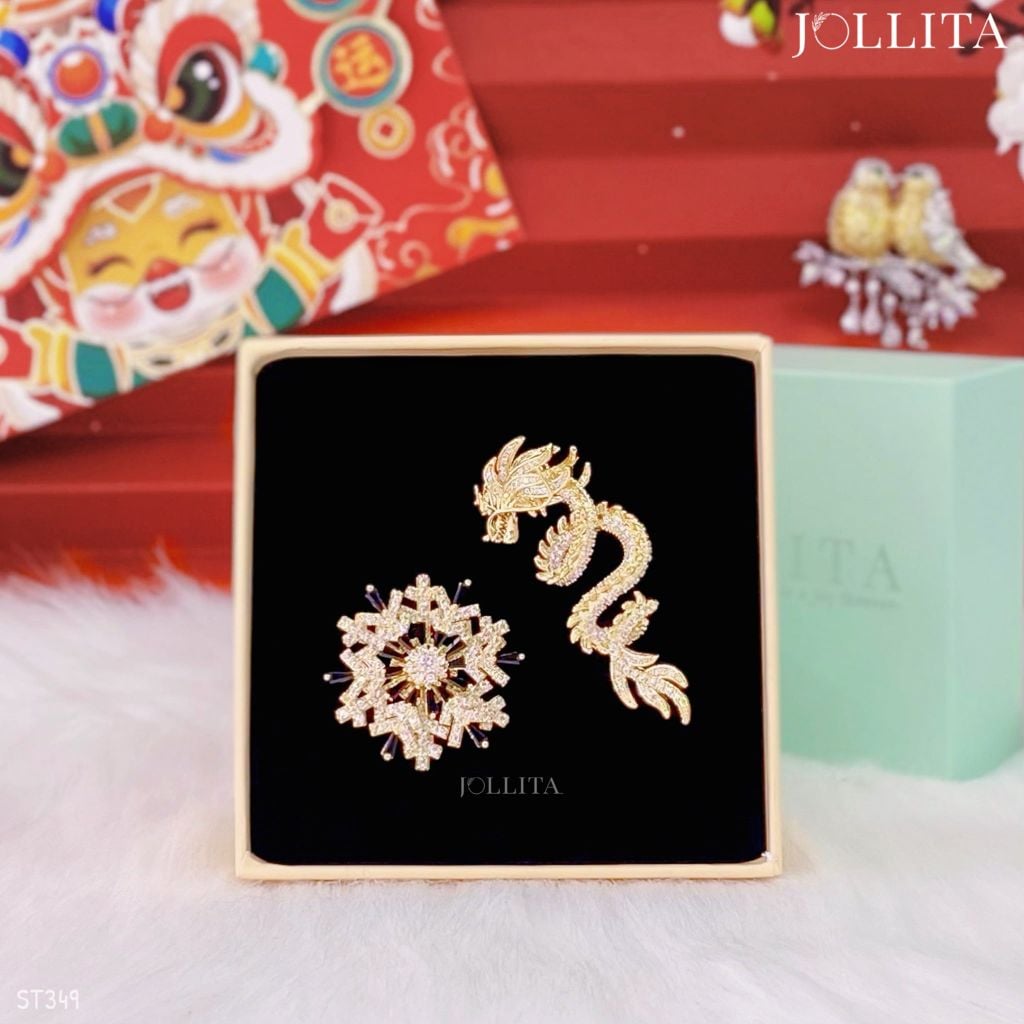  Set quà Tết 2026 Trâm cài áo cao cấp sang trọng 349 