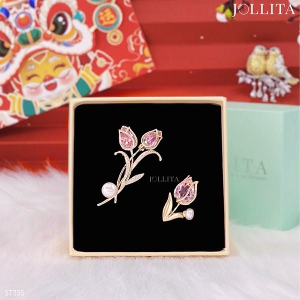  Set quà Tết 2026 Trâm cài áo cao cấp sang trọng 355 