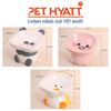 Bát Ăn Sứ Nhiều Kích Cở Mẫu Mã Dễ Thương Chống Gù Cho Thú Cưng