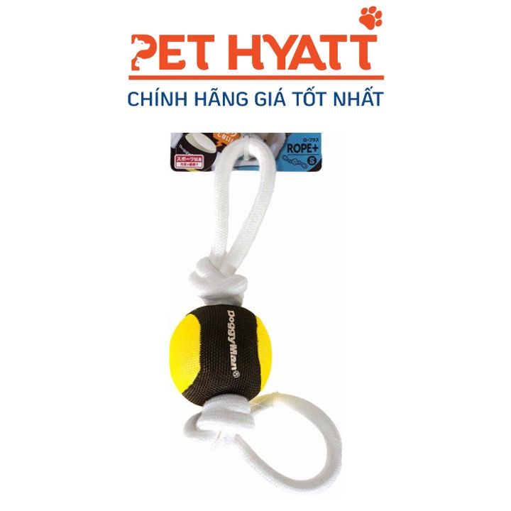 Bóng Mềm Đặc Ruột Thắt Dây DOGGYMAN Cho Thú Cưng
