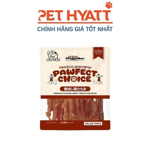  Bánh Thưởng DOGGYMAN Thanh Gà Sấy Dẻo Cho Thú Cưng 180gr 