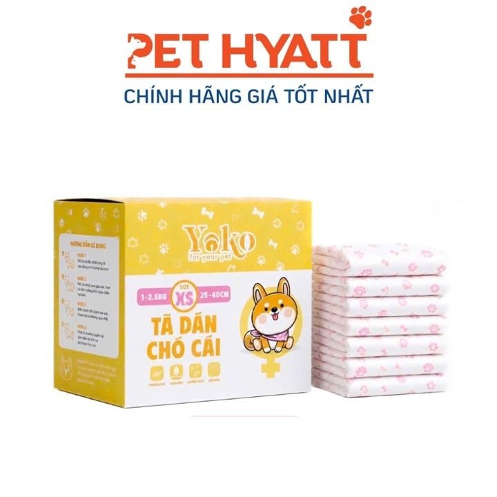 Tả Quần Cho Chó Cái YOKO Nhiều Kích Cỡ