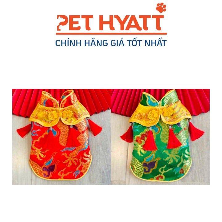 Áo Ngọc Diệp Vải Gấm YOKO Cho Thú Cưng (size 2-12)