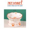 Bát Ăn Sứ Nhiều Kích Cở Mẫu Mã Dễ Thương Chống Gù Cho Thú Cưng