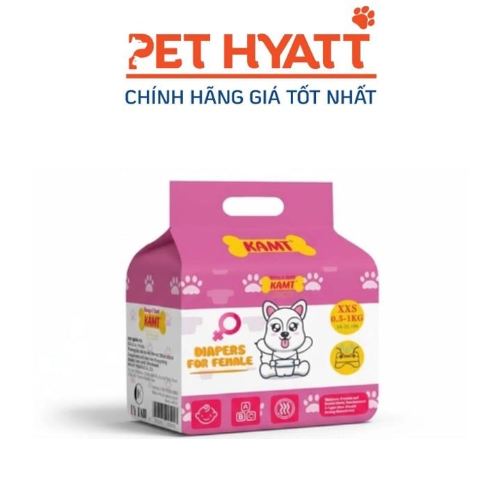 Tả Quần Cho Chó Cái KAMT Nhiều Kích Cỡ