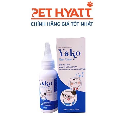  Dung Dịch Vệ Sinh Tai YOKO Cho Chó Mèo 