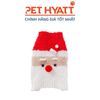 Áo Lông Ông Già Noel Mũi Đỏ Cho Thú Cưng (S-L)