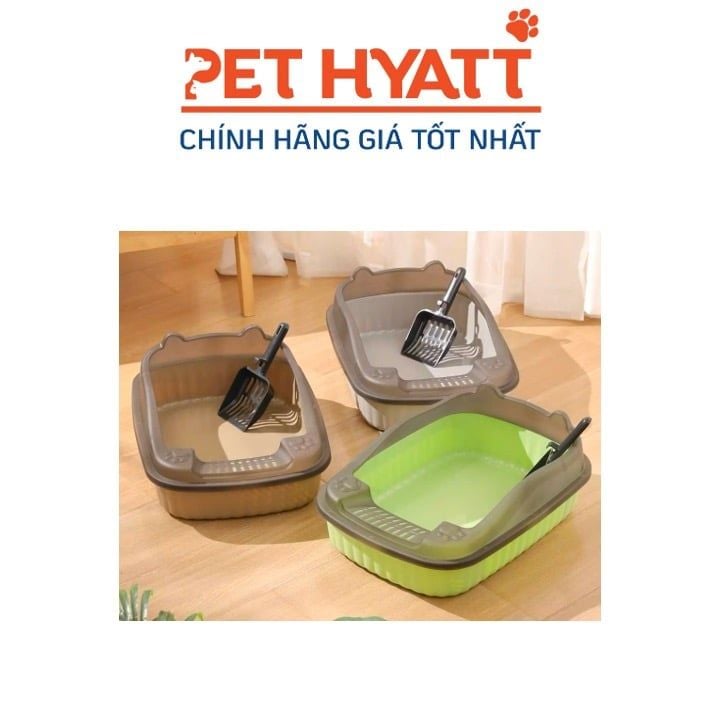 Khay Vệ Sinh Tai Mèo Bán Trong Suốt Cho Mèo