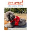 Áo Yếm Đính Nơ Kèm Dây Dắt Ngày Tết Cho Thú Cưng (XS-L)