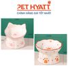Bát Ăn Sứ Nhiều Kích Cở Mẫu Mã Dễ Thương Chống Gù Cho Thú Cưng