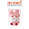 Địu Vận Chuyển Hình Gấu Becca Vàng - Kitty - Cún Tai To 3D Cho Thú Cưng