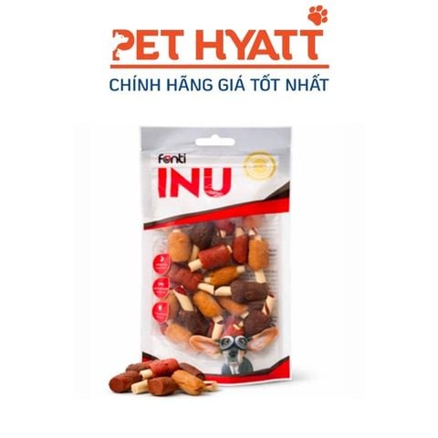  Bánh Thưởng Cho Chó INU Thịt Xiên Que Rau Củ 