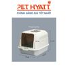 Nhà Vệ Sinh 2 Nắp Kính Cho Mèo 52*36*34