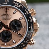 Đồng Hồ Rolex Cosmograph Daytona 116515LN-0059 Rep 1:1 Cao Cấp Vỏ Vàng Hồng Mặt Hồng Dây Cao Su