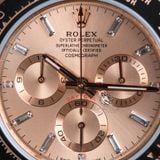Đồng Hồ Rolex Cosmograph Daytona 116515LN-0061 Rep 1:1 Cao Cấp Vỏ Vàng Hồng Mặt Hồng Dây Cao Su