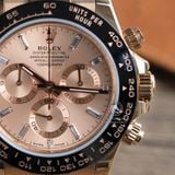 Đồng Hồ Rolex Cosmograph Daytona 116515LN-0061 Rep 1:1 Cao Cấp Vỏ Vàng Hồng Mặt Hồng Dây Cao Su