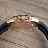 Đồng Hồ Rolex Cosmograph Daytona 116515LN-0061 Rep 1:1 Cao Cấp Vỏ Vàng Hồng Mặt Hồng Dây Cao Su