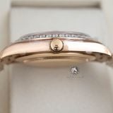 Đồng Hồ Rolex Day-Date 40mm 228345RBR-0016 Rep 1:1 Cao Cấp Vỏ Vàng Hồng Mặt Thạch Anh Eisenkiesel