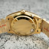 Đồng Hồ Rolex Day-Date 36mm 128238-0008 Rep 1:1 Cao Cấp Vỏ Vàng Kim Mặt Vàng Cọc Số Đá Dây Kim Loại