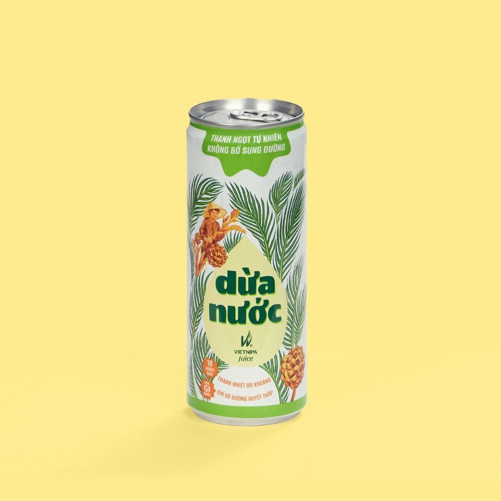  Dừa Nước VIETNIPA Juice - 320 ml 