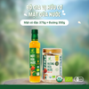 Combo 1 Chai Mật Cô Đặc 375g + 1 Hũ Đường Hữu Cơ 350g Vietnipa 