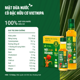  Combo 1 Chai Mật Cô Đặc 375g + 1 Hũ Đường Hữu Cơ 350g + 1 Nước Tương 200ml Vietnipa 