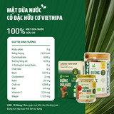  Đường Dừa Nước Hữu Cơ VIETNIPA - Hộp 10 gói 