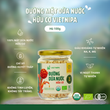  Đường Dừa Nước Hữu Cơ VIETNIPA - 100g 