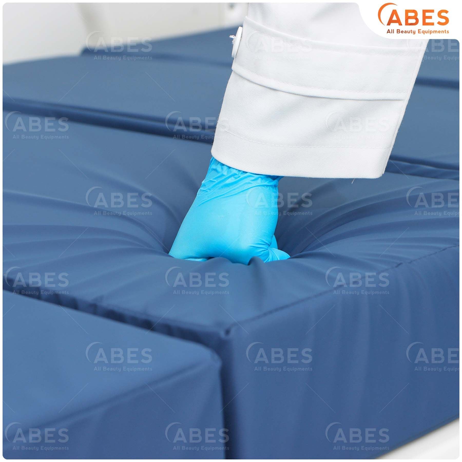  Giường bệnh nhân chỉnh cơ Hi-MEC DL-SY-01 2 tay quay full nhựa, nệm da 