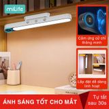  Đèn học đèn bàn thông minh chống cận milife X9 pin sạc tích điện - lắp đặt linh hoạt , điều chỉnh xoay 80 độ 