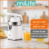  Máy vắt cam Máy ép cam, chuyên dụng miLife JA02 - công suất 120W - vắt kiệt bã bảo hành 12 tháng 