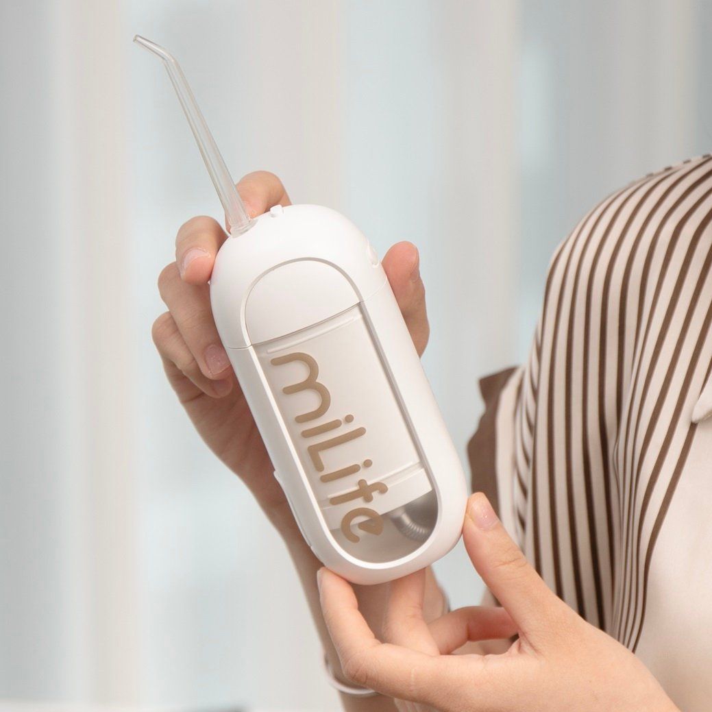  Máy tăm nước mini miLife MEO803 bình nước 150ml, pin 40 ngày - Bảo hành 12 tháng 