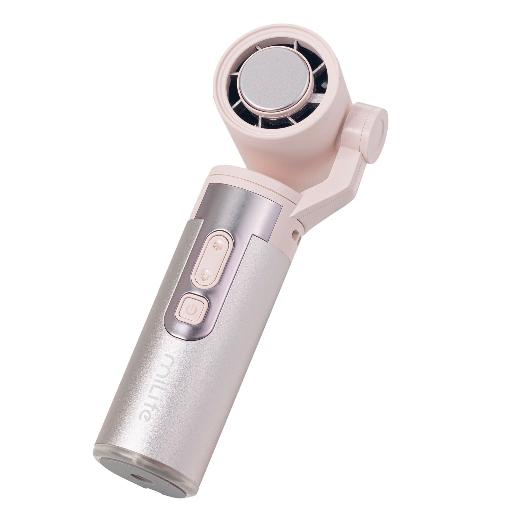  Quạt cầm tay sò lạnh miLife F16 cổ xoay 180 độ, pin 4500mAh 11 tiếng, gió 11.2m/s - Bảo hành 12 tháng 