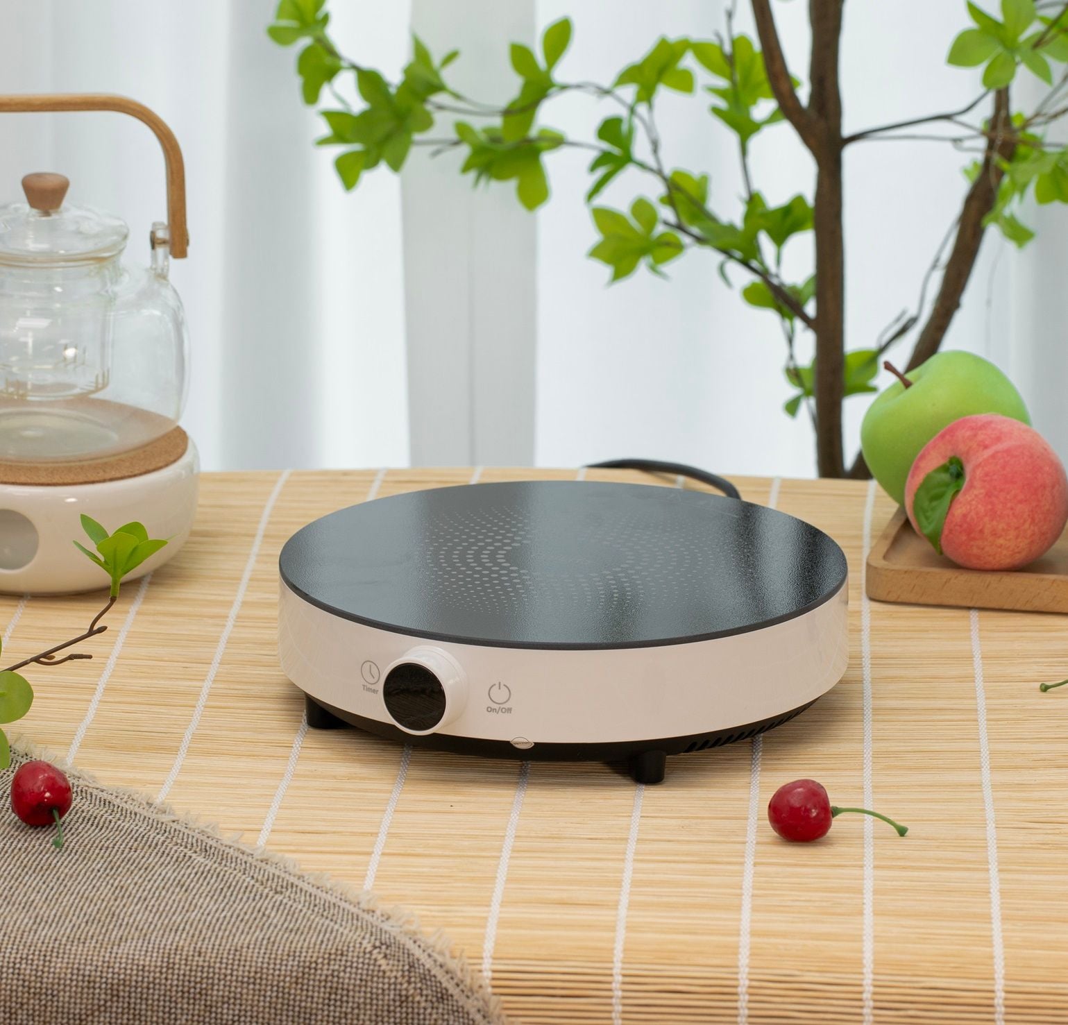  Bếp từ 9 mức nhiệt miLife N2 milife N2 công suất 2100w có đun liu riu, hẹn giờ - Bảo hành 12 tháng 