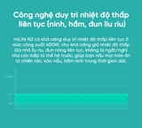  Bếp từ 9 mức nhiệt miLife N2 milife N2 công suất 2100w có đun liu riu, hẹn giờ - Bảo hành 12 tháng 