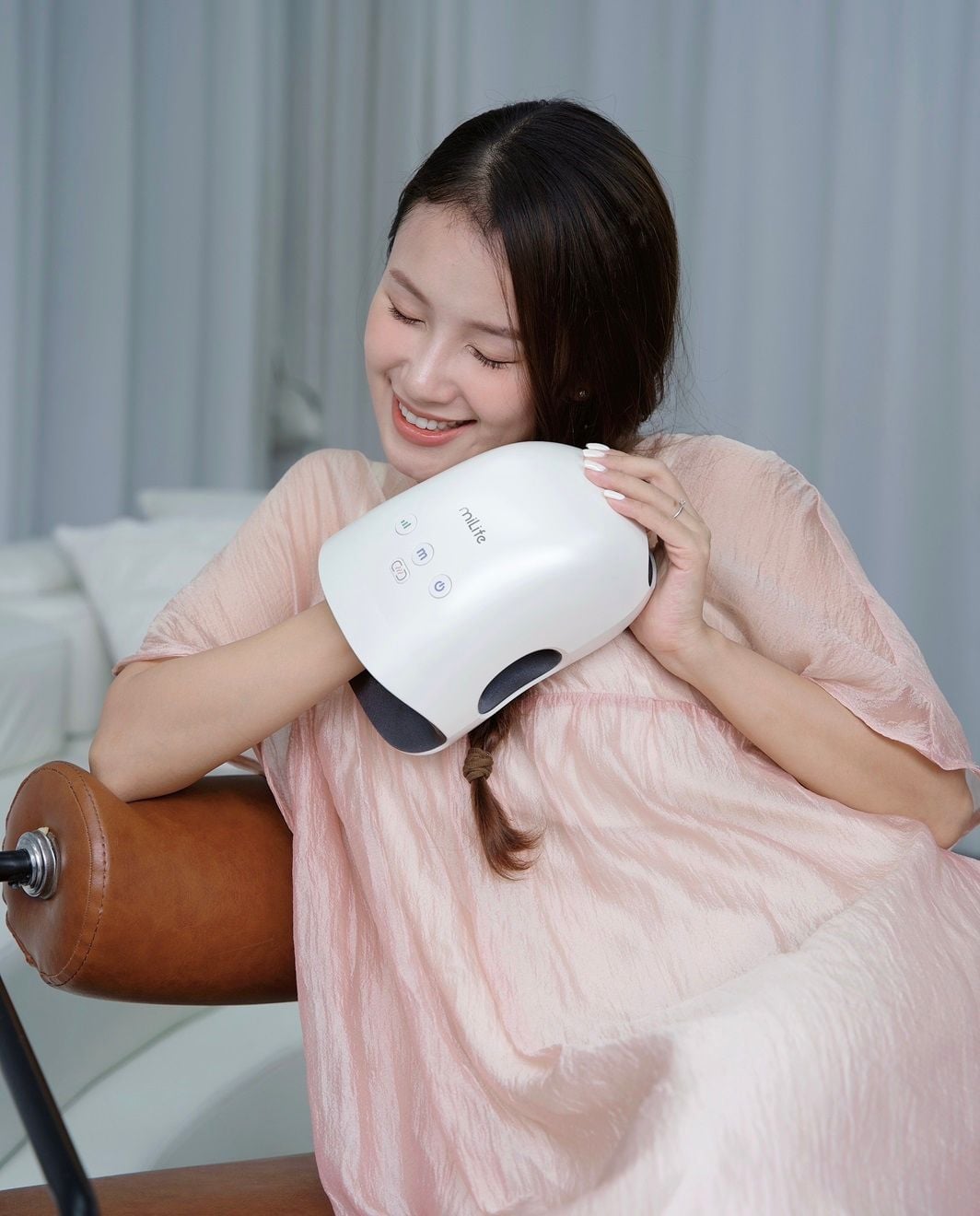 Máy massage tay miLife MS01 chườm nóng, giảm đau khớp, tê bì 
