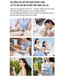  Quạt cầm tay tích điện miLife F10 đầu xoay 180 độ 