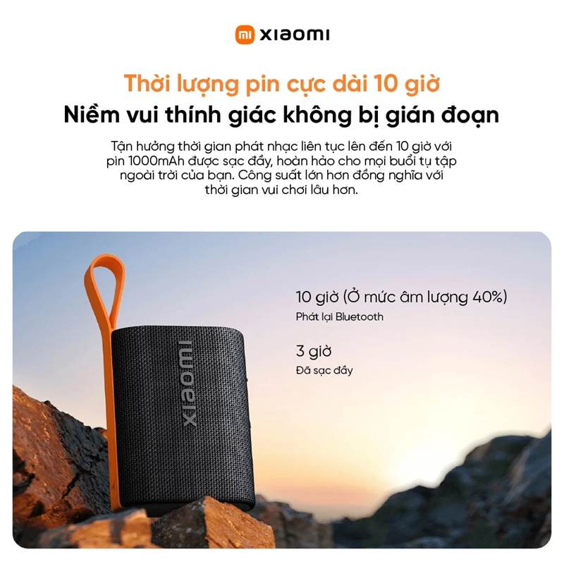  Loa Bluetooth Xiaomi Sound Pocket 5W - Pin 1000mAh - Bluetooth 5.4 - bảo hành 12 Tháng 