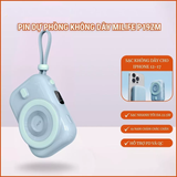  Sạc dự phòng 10000mAh milife 22.5W từ tính Magnetic cho iphone - Màn hình led hiển thị phần trăm pin BH 12 tháng 